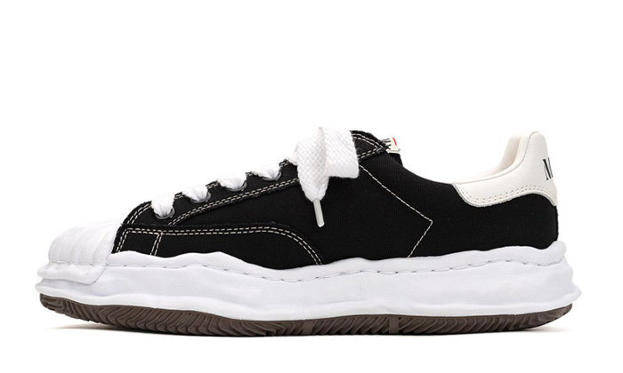 ميزون ميهارا ياسوهيرو هانك OG نعل قماش أسود منخفض