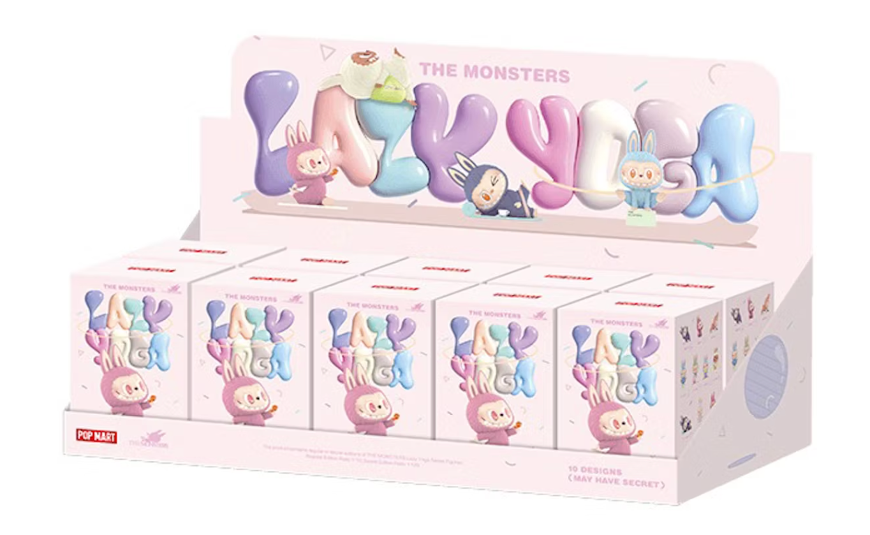 Pop Mart Labubu The Monsters Lazy Yoga Series