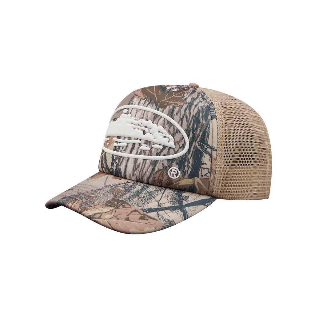 Corteiz Island Puff Print Trucker Hat
