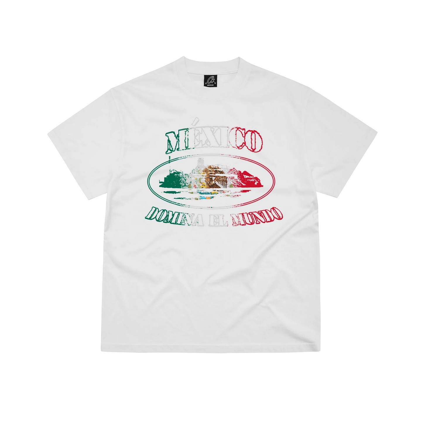 Corteiz Mexico Alcatraz Tee White