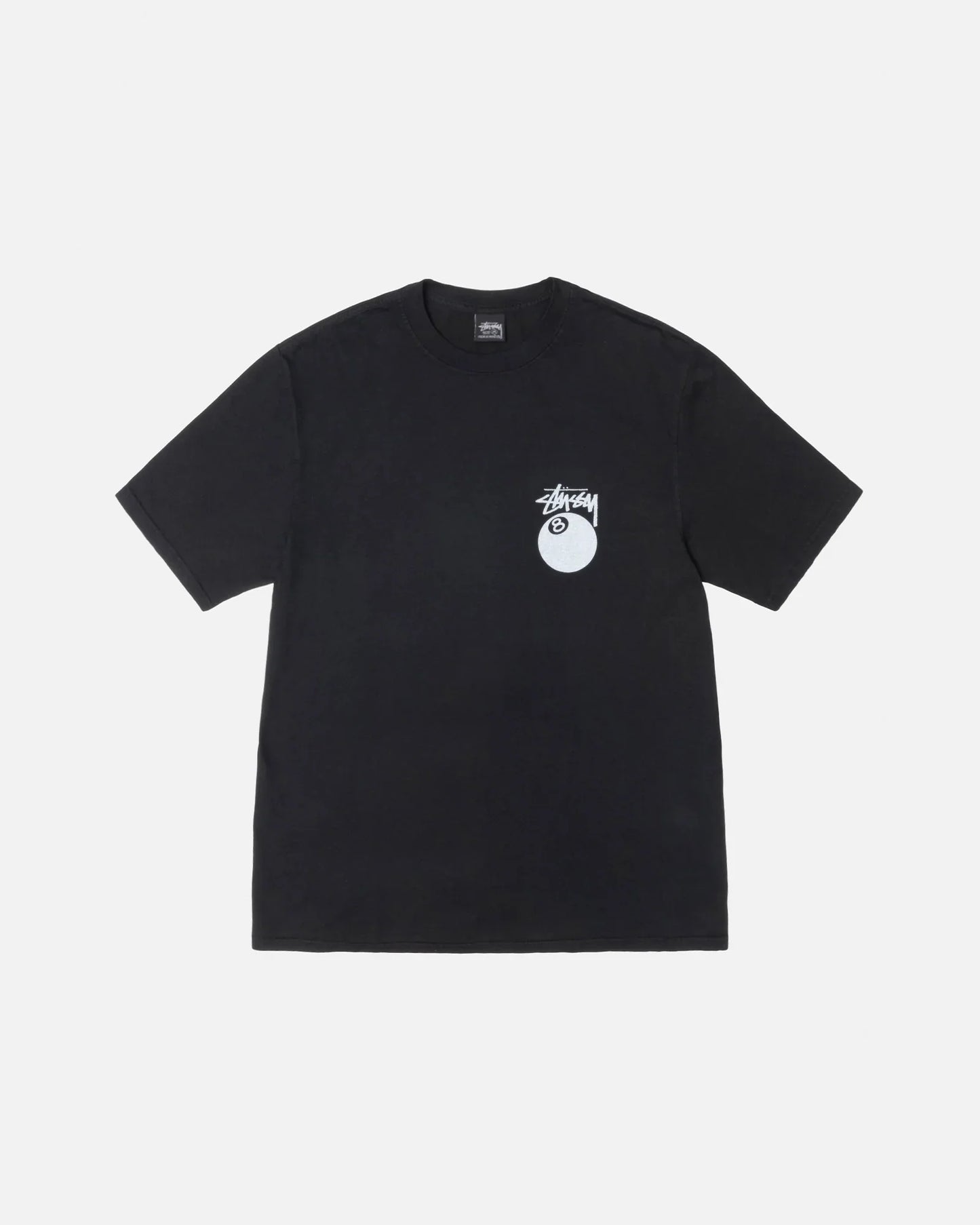 Stussy 8 Ball Tee Pigment Dyed Black