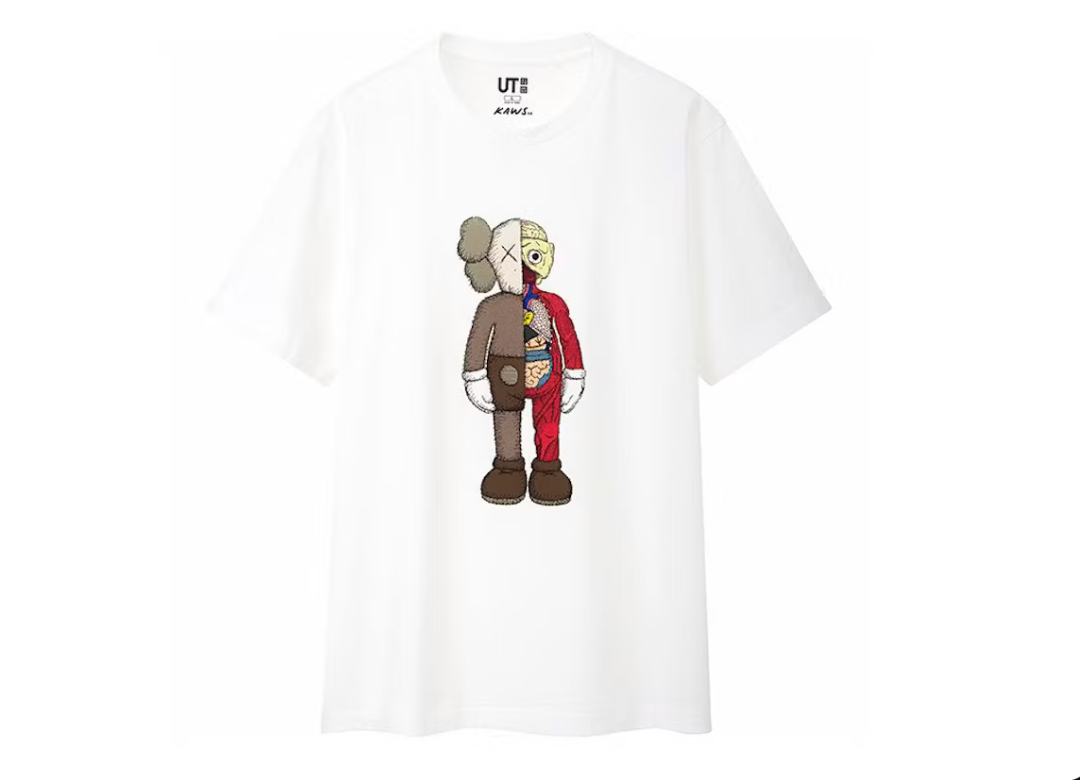 KAWS x Uniqlo Flayed Tee