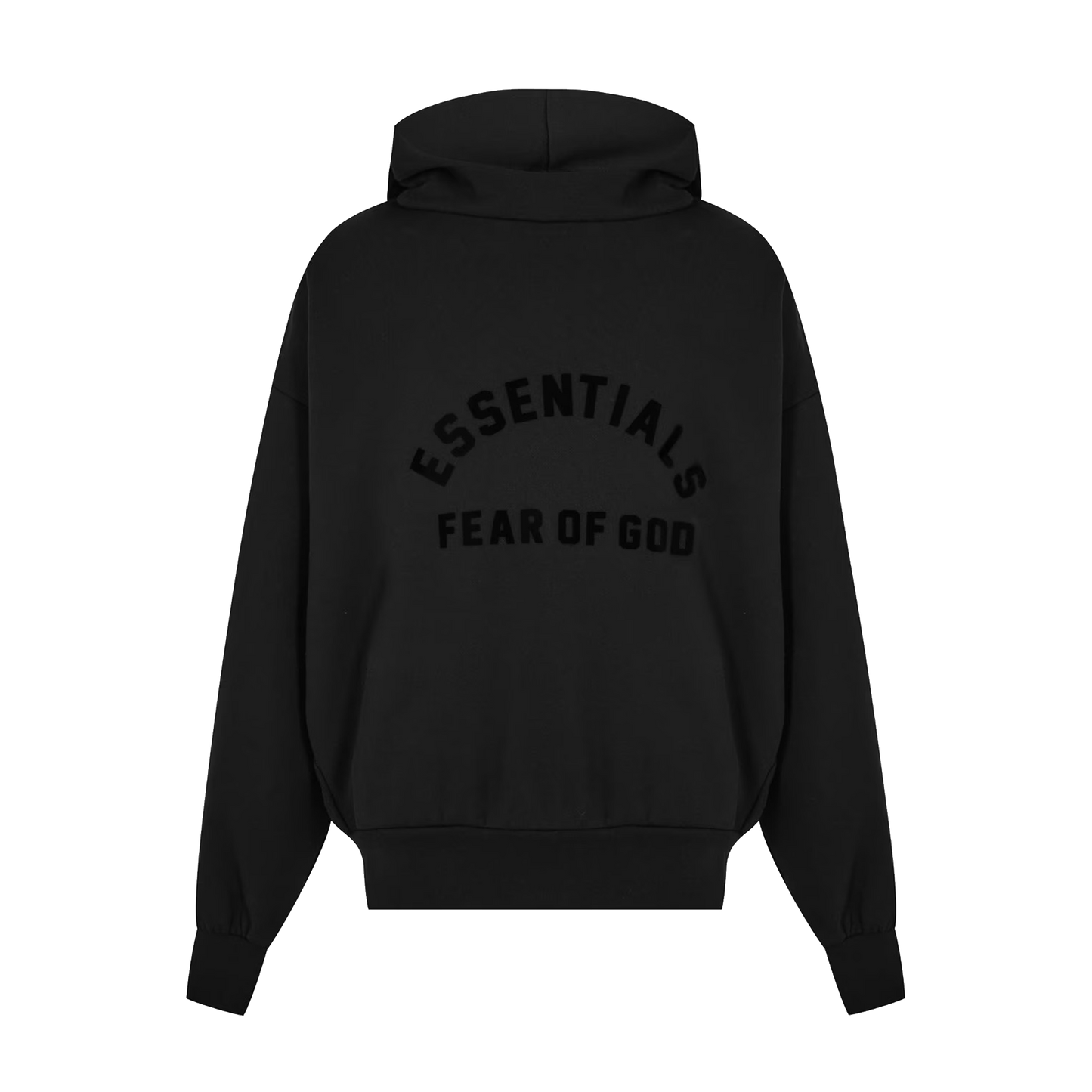 Fear of God Essentials Hoodie Jet Black