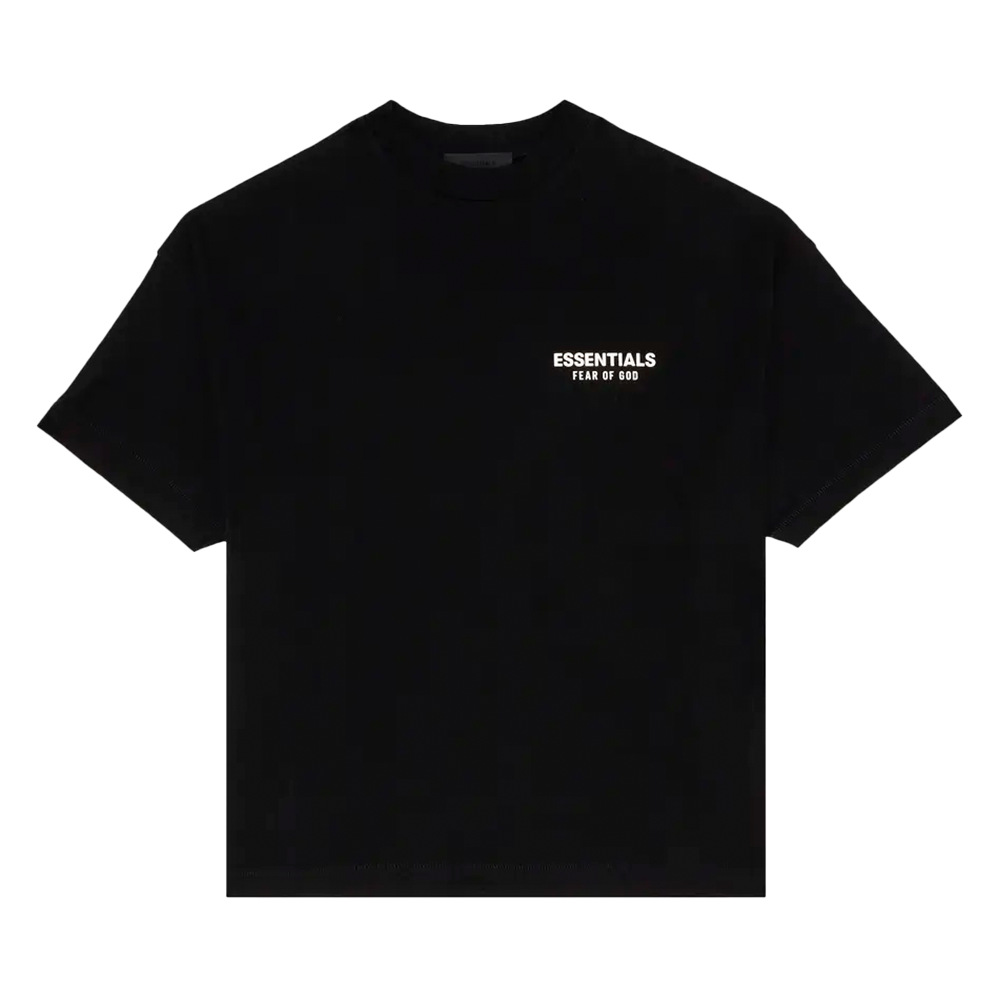 Essentials Jersey Crewneck T-Shirt Black