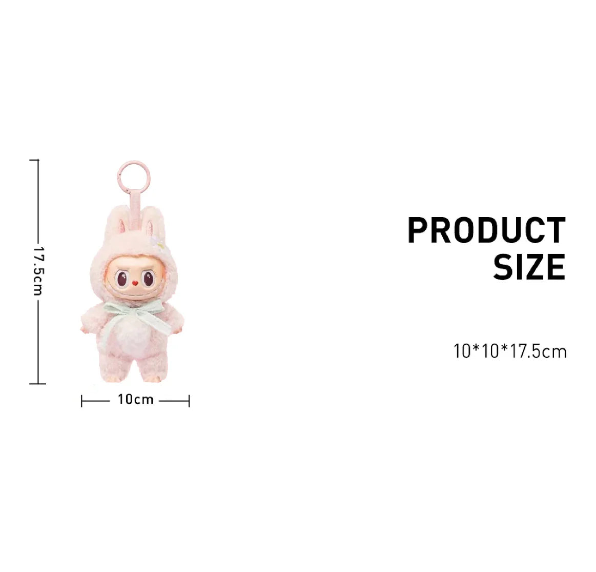 Pop Mart Labubu Mokoko Close to Sweet Keychain