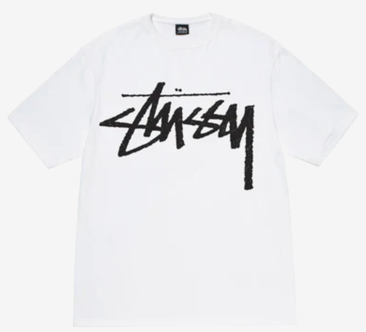 Stussy Big Stock Tee White