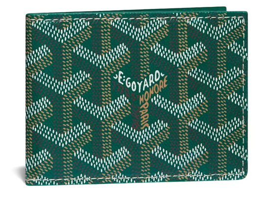 Goyard Victorie Insert Card Holder Green