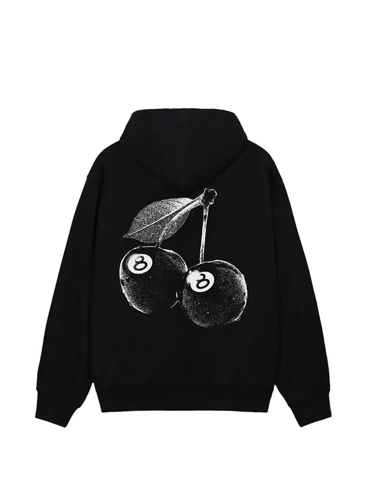 Stussy Cherries Hoodie Black
