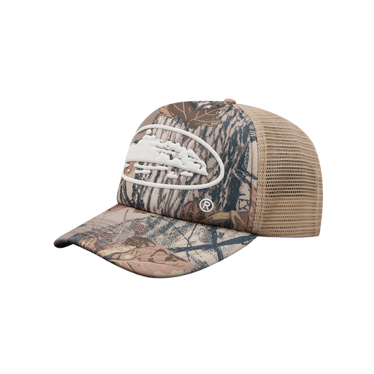 Corteiz Island Puff Print Trucker Hat