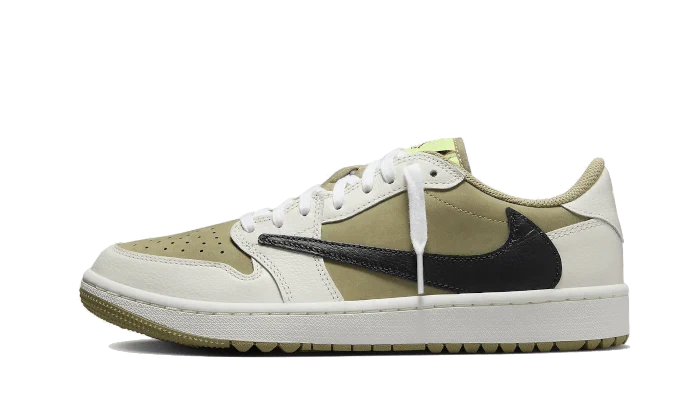 Air Jordan 1 Low Golf Travis Scott Neutral Olive