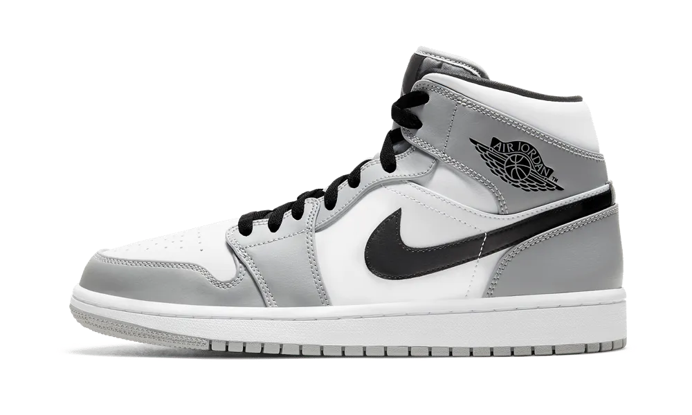 Air Jordan 1 Mid Light Smoke Grey