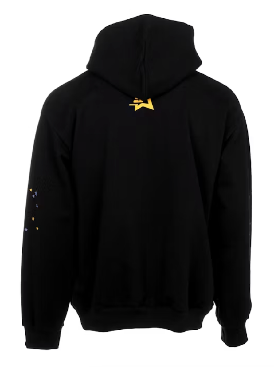 Sp5der P*NK Hoodie Black