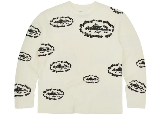 Corteiz x Denim Tears Island Wreath Waffle Thermal Cream