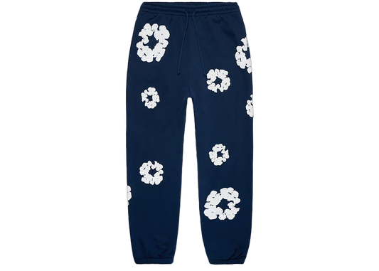 Denim Tears The Cotton Wreath Sweatpants Navy
