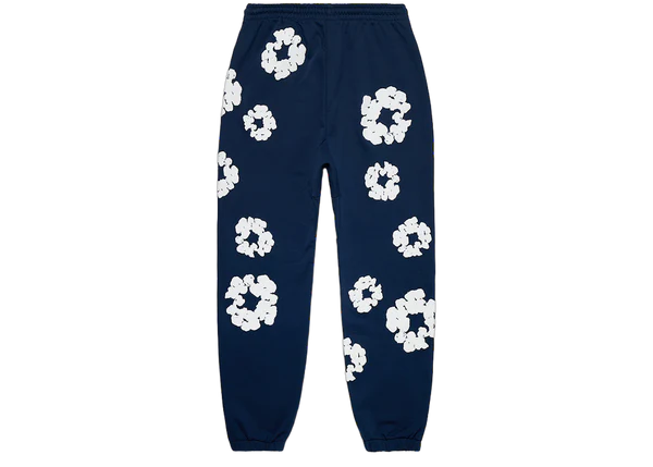 Denim Tears The Cotton Wreath Sweatpants Navy