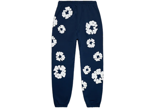 Denim Tears The Cotton Wreath Sweatpants Navy