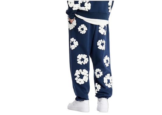 Denim Tears The Cotton Wreath Sweatpants Navy