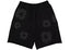 Denim Tears Cotton Wreath Shorts Black Monochrome