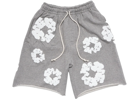 Denim Tears The Cotton Wreath Shorts Grey