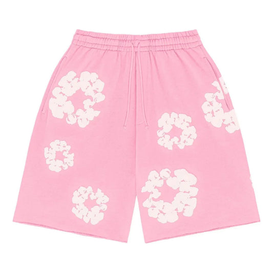 Denim Tears The Cotton Wreath Shorts Pink
