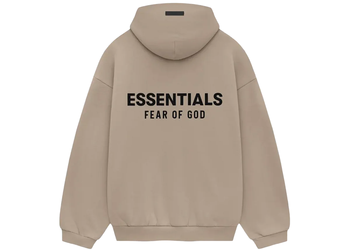 هودي من الصوف من Fear Of God Essentials، رمال الصحراء