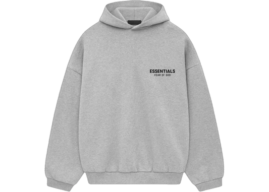 Fear Of God Essentials Fleece Hoodie Light Heather Gray
