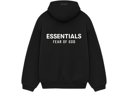Fear of God Essentials Fleece Hoodie Black