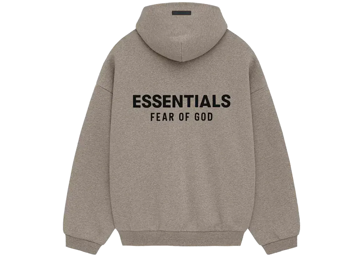 Fear of God Essentials Hoodie Heather Grey