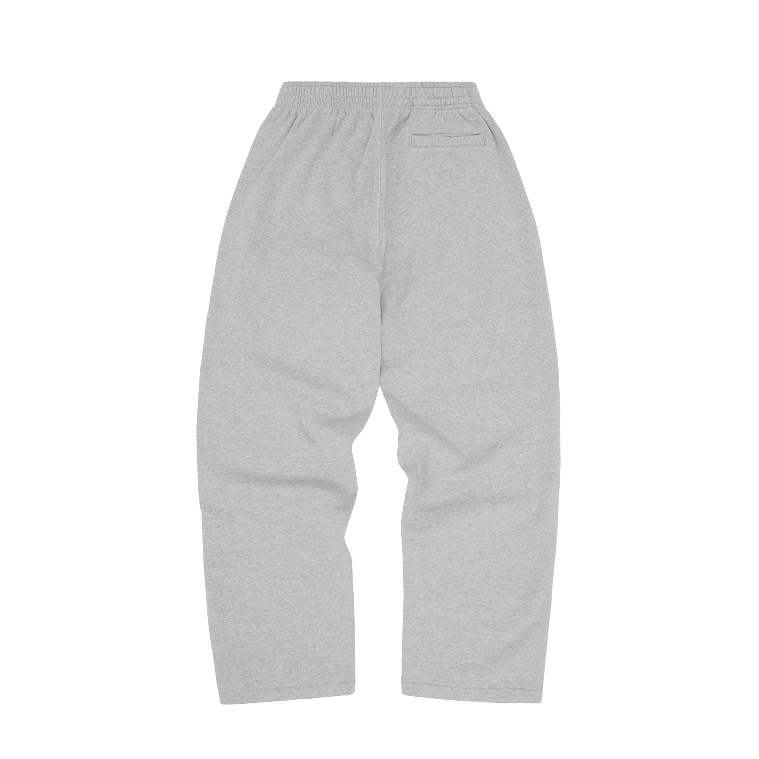 Corteiz Island Puff Print Sweatpant Heather Grey back