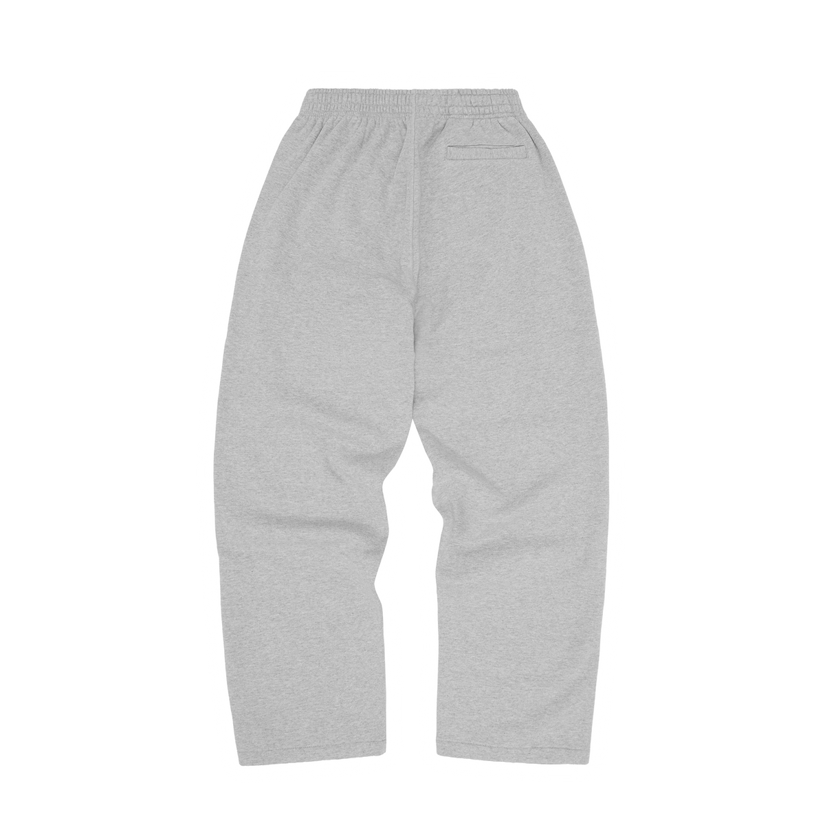 Corteiz Island Puff Print Sweatpant Heather Grey back