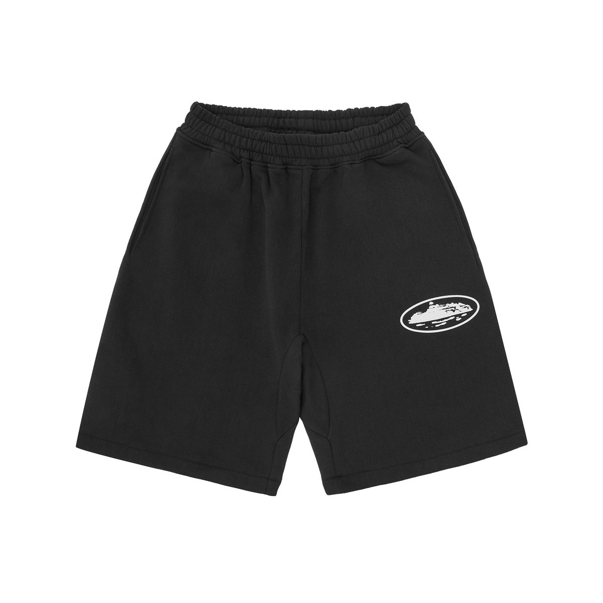 Corteiz Island Puff Print Sweatshort Black