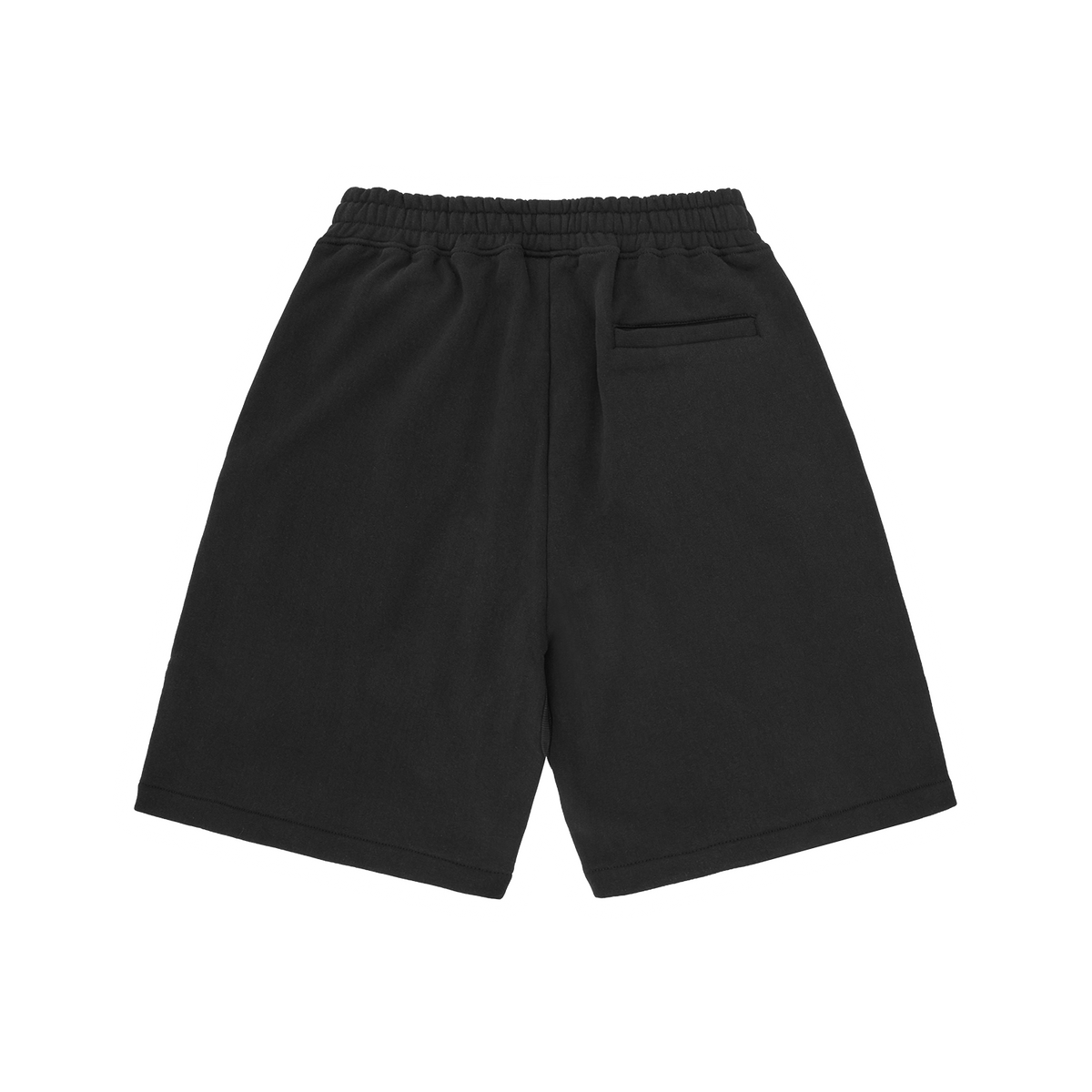 Corteiz Island Puff Print Sweatshort Black back