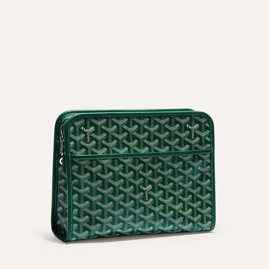 Goyard Jouvence Toiletry Bag MM Green