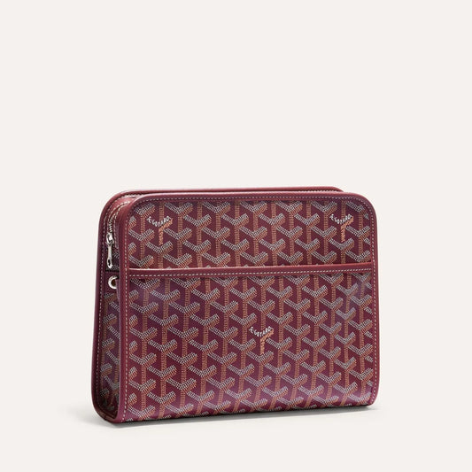Goyard Jouvence Toiletry Bag MM Burgundy