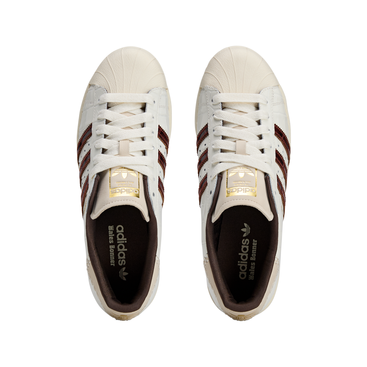 Adidas Superstar Wales Bonner White Brown Croc