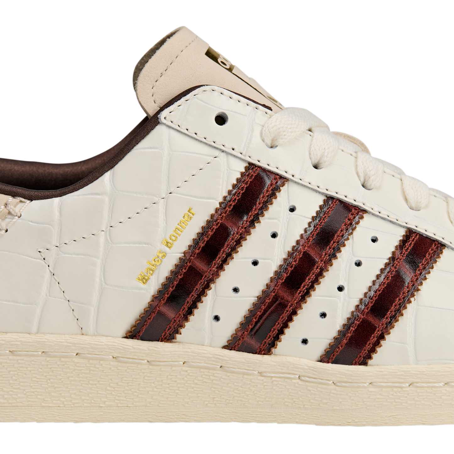 Adidas Superstar Wales Bonner White Brown Croc
