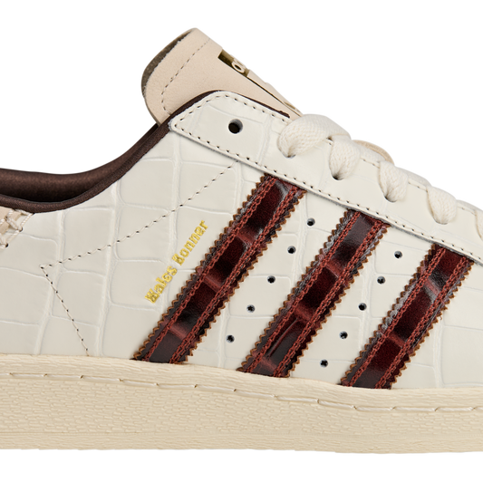 Adidas Superstar Wales Bonner White Brown Croc