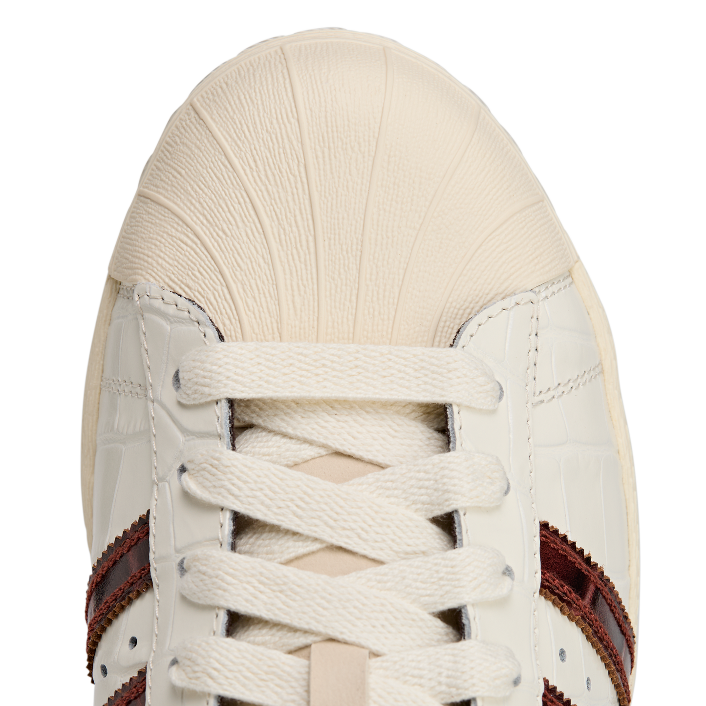 Adidas Superstar Wales Bonner White Brown Croc
