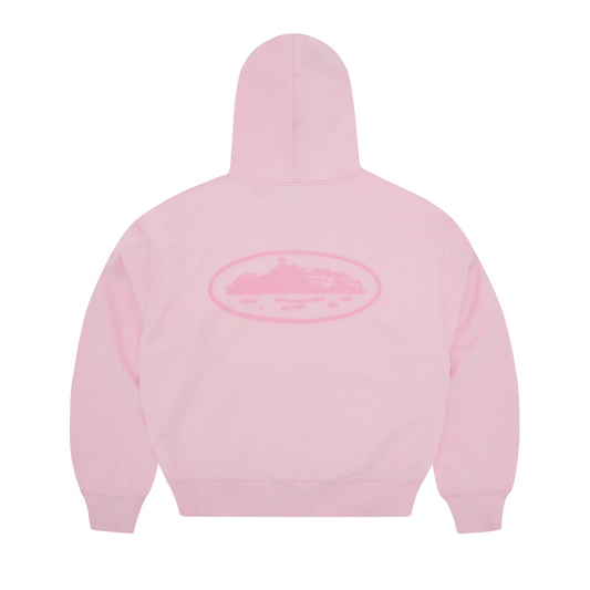 Corteiz Island Knockout Zip Pink