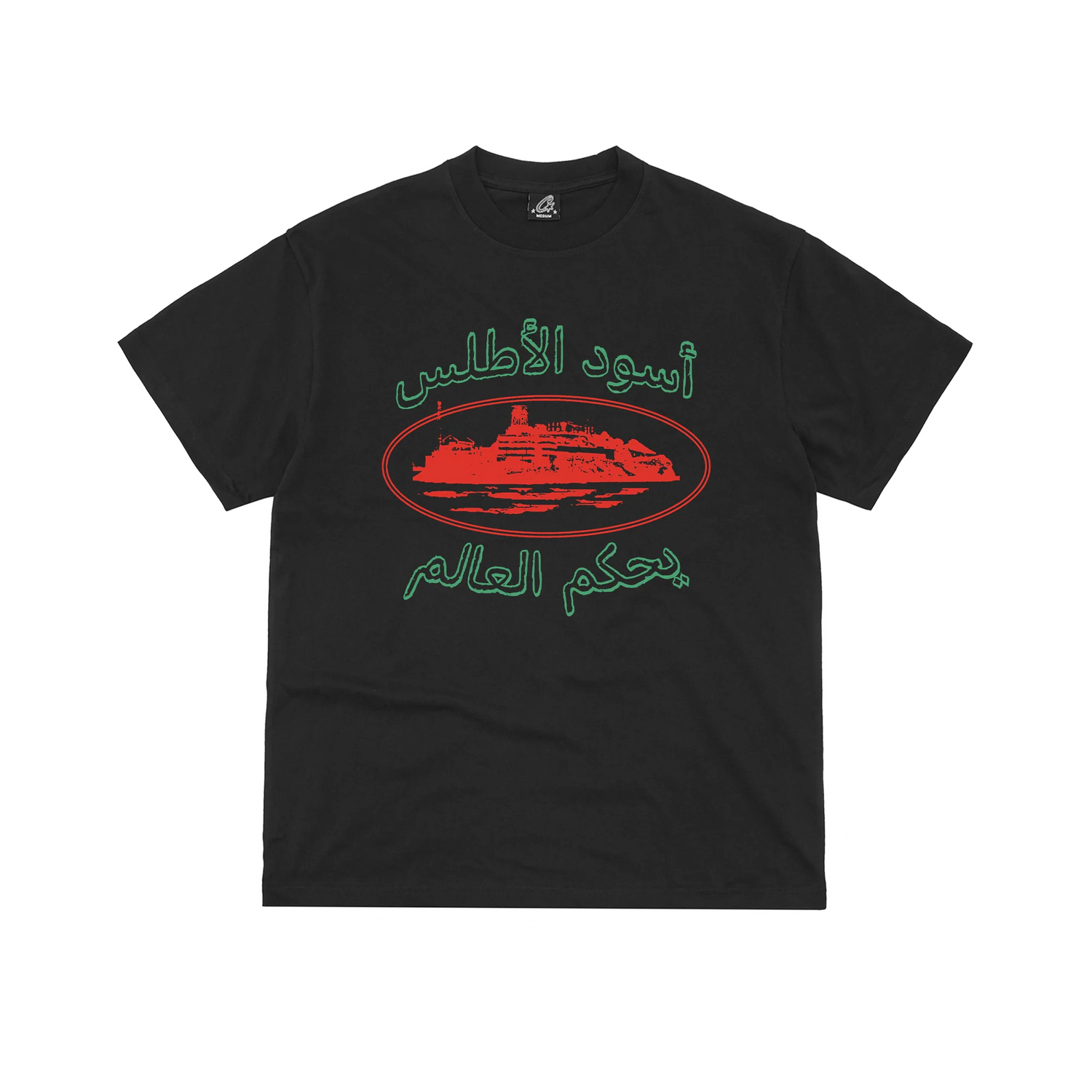 Corteiz Morrrocco Alcatraz Tee Black