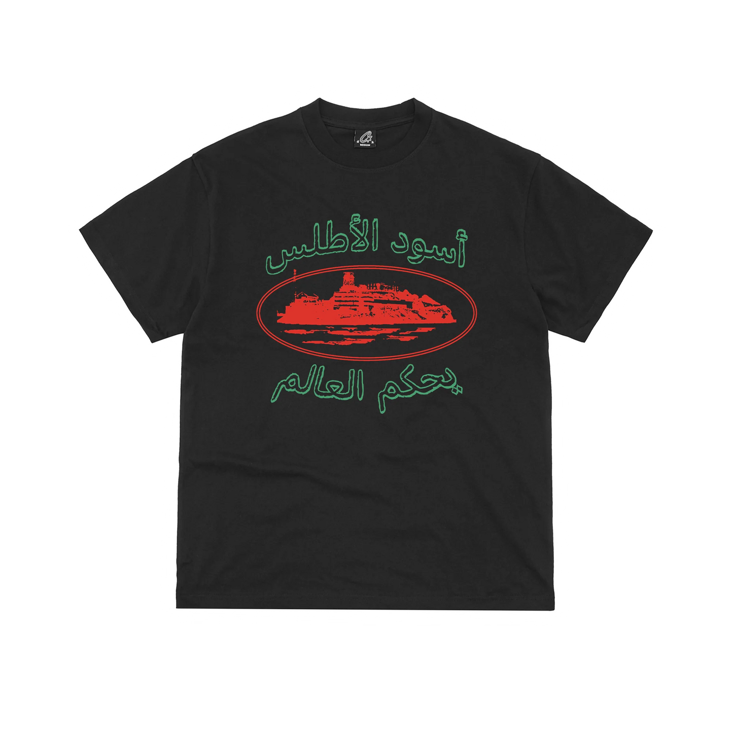 Corteiz Morrrocco Alcatraz Tee Black