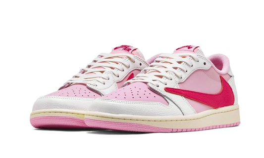 Air Jordan 1 Low Travis Scott Sail Tropical Pink