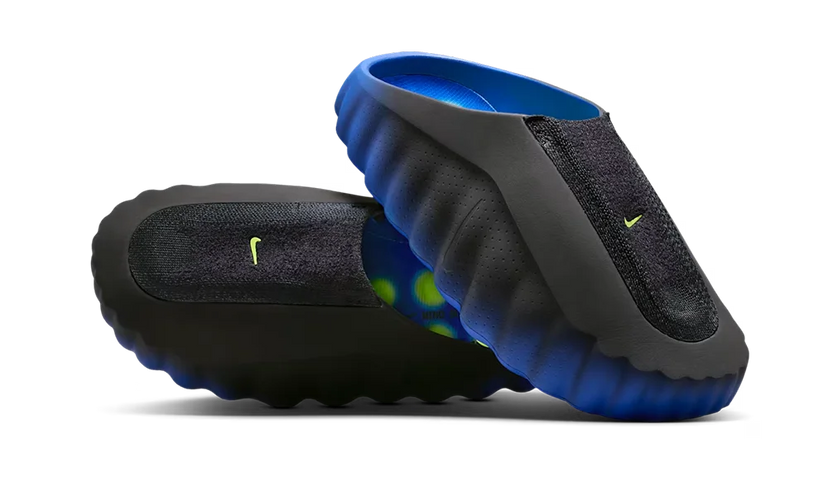 Nike Mind 001 Flyknit Slide Hyper Royal Black