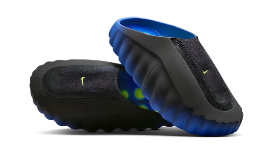 Nike Mind 001 Flyknit Slide Hyper Royal Black
