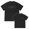 Corteiz OG Island Tee Reflective Black