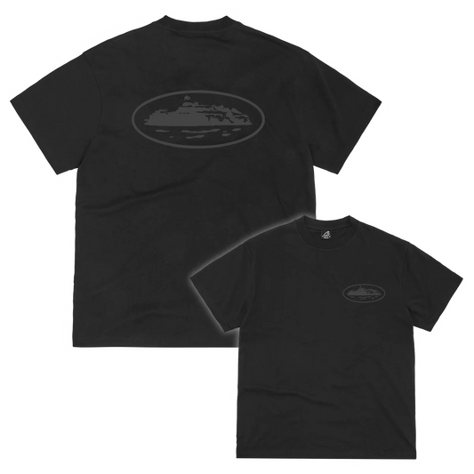 Corteiz OG island Tee Reflective Black