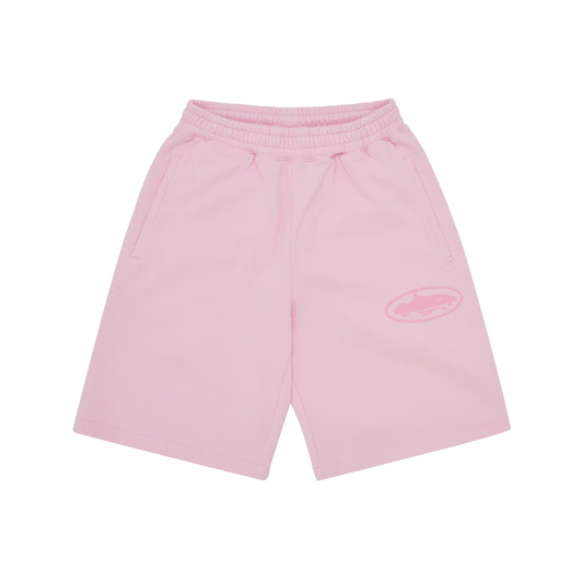 Corteiz Island Knockout Sweatshort Pink