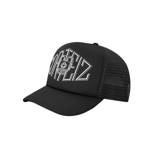 Corteiz Sophmore Trucker Hat Black