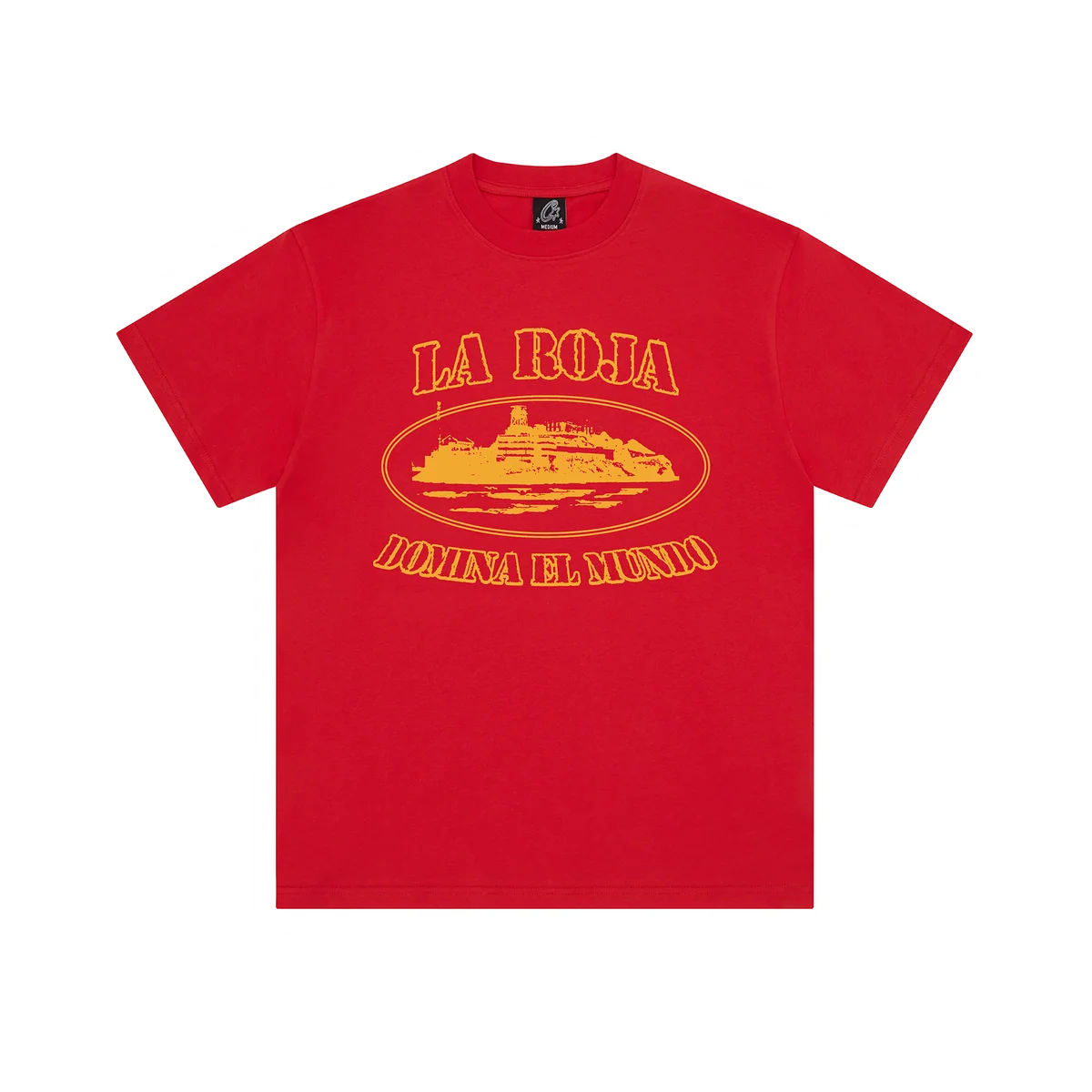 Corteiz Spain Aclatraz Tee Red