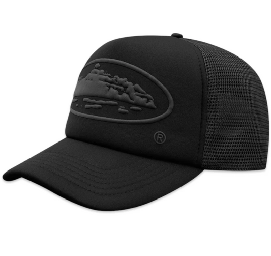 قبعة كورتيز للشاحنات ثلاثية اللون الأسود (2025)